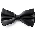 Adam Young Men's Bow Ties Pre-Tied Style Formal Satin Classic Bowtie for Tuxedo Faux Silk