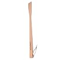 Adamis 21 Inch Wooden Long Handle Shoe Horn with Loop, Shoe Spoon/Boot Horn for Seniors, Men, Women, Kids