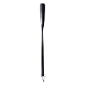 Adamis 21 Inch Wooden Long Handle Shoe Horn with Loop, Shoe Spoon/Boot Horn for Seniors, Men, Women, Kids