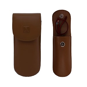 adamis genuine leather hard shell men and women spectacle case convertible to soft and flexible spectacle pouch with removable leather shell durable for sunglass eyeglass and reading glasses
