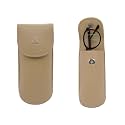 Adamis Genuine Leather Hard Shell Men And Women Spectacle Case, Convertible To Soft And Flexible Spectacle Pouch With Removable Leather Shell. Durable For Sunglass, Eyeglass And Reading Glasses.