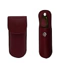 Adamis Genuine Leather Hard Shell Men And Women Spectacle Case, Convertible To Soft And Flexible Spectacle Pouch With Removable Leather Shell. Durable For Sunglass, Eyeglass And Reading Glasses.