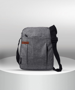 adamson grey men sling bag - extra large medium travels bags