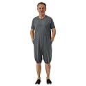 Adaptive Clothing for men Anti-Strip Back-Zip Jumpsuit for Elderly men