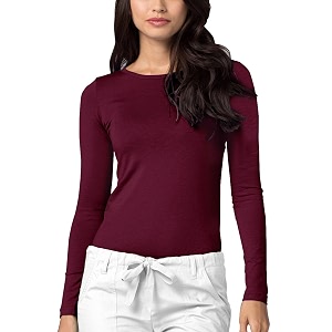Adar Underscrubs for Women - Long Sleeve