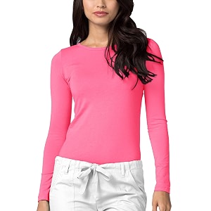 Adar Womens Comfort Long Sleeve T-Shirt Underscrub