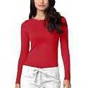 Adar Womens Comfort Long Sleeve T-Shirt Underscrub