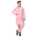 Men39s Cotton Silk Blend Regular Kurta Pyjama