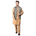 Men39s Cotton Silk Blend Regular Kurta Pyjama