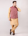 ADARNIYA Men Cotton Silk Kurta Pyjama Ethnic