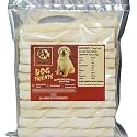 ADB Creations Dog Food Chew Stick Milky Rawhide Calcium Twisted Munchie Treats Nutritional Benefits Strengthen Bones and Teeth for All Breeds Dogs and All Life Stages (250 Gram)
