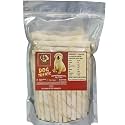 ADB Creations Chicken Flavour Dogs Chew Stick, 3KG Milky Rawhide Calcium Twisted Treats, Teeth Cleaning &amp; Bone Support Snacks for Adult Dogs and Puppies