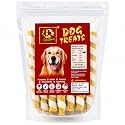 ADB Creations Dog Food, Spiral Chew Stick, Chicken Flavour Rawhide Treat Munchy, Protein and Dental Snack for All Breed Dogs and All Life Stages - 1 kg (Pack of 1)