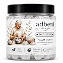 Adbeni Premium Alum Stone (Fitkari) | Natural Mineral Crystal for Grooming, Vastu, Skin, Face, Underarms &amp; Personal Care | Dadi Nani Inspired | Men &amp; Woemn | 200g