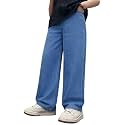 ADBUCKS Children39s Loose-Fitting Denim Pants with Buttons