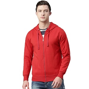 ADBUCKS Sweatshirt Winter Wear Hood with Zipper