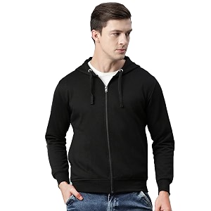ADBUCKS Sweatshirt Winter Wear Hood with Zipper