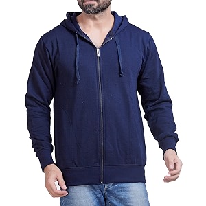 ADBUCKS Sweatshirt Winter Wear Hood with Zipper