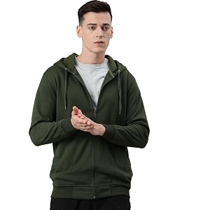 ADBUCKS Sweatshirt Winter Wear Hood with Zipper
