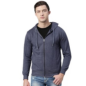 ADBUCKS Sweatshirt Winter Wear Hood with Zipper