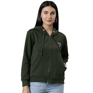ADBUCKS Womens Cotton Hooded Hoodie