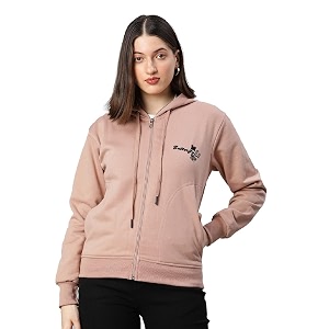 ADBUCKS Womens Cotton Hooded Hoodie