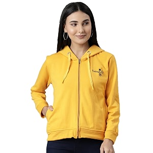 ADBUCKS Womens Cotton Hooded Hoodie