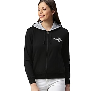 ADBUCKS Womens Cotton Hooded Hoodie
