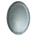 ADCO 9751 Silver Diamond Plated Steel Vinyl Spare Tire Cover A, (Fits 34" Diameter Wheel)