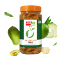 Add me Dry Mango Pickle 900g Less Oil, sukha achar Homemade Mango Pickle in Mustard Oil 900 gm aam ka achar in Pet Jar Mango Pickle (900 g)