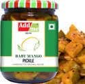 Add me Home Made Rajasthani Baby Mango Pickles 500gm Aam ka Achar Glass jar Mango Pickles 500gm Aam ka Achar Glass jar Mango Pickle (500 g)
