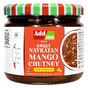 add me homemade navratan sweet mango pickle with dry fruits 350g aam ka achar meetha chutney achar without oil