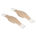 Add-on Secure Strap Prevent 3D Heel Protector from Shifting or Falling Off,Relieve Pressure Ulcer Pain-Sold as 2 Count-Khaki（NOT INCLUTE 3D Heel Protector）