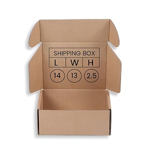 addanbi 3ply self locking corrugated box brown 14x13x25 pcs 100 high strength self locking corrugated box storage packaging box