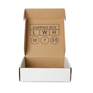 addanbi 3ply self locking corrugated box brown 10x7x35 pcs 50 high strength self locking corrugated box storage packaging box