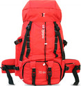 addixon TRAVEL BAG FOR HIKING WITH SHOE COMPARTMENT FOR WANDERLUST TRAVELLING Rucksack  - 70 L (Red)