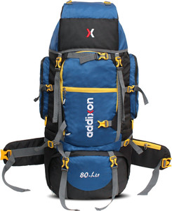 addixon travel hiking bagpacks rucksack travel backpack for adventures treks rucksack  - 80 l