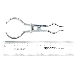 addler orthodontic dental rubber dam clamp placing plier life time anti rusting warranty