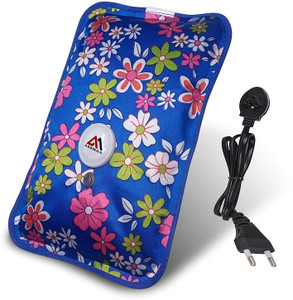 addmax hot water bags for pain relief - rechargeable electric heating gel pad electric water gel pad - leak proof feature 1 l hot water bag multicolor