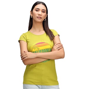 ADDYVERO Casual Cap Sleeves Graphic Print Women