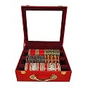 ADEENA 3 Rod Bangle Box,With Handel &amp; 2 Lock's,(Capacity More Than 300+ Bangle's) Vanity Box.