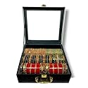 ADEENA 3 Rod Bangle Box,With Handel & 2 Lock's,(Capacity More Than 300+ Bangle's) Vanity Box.