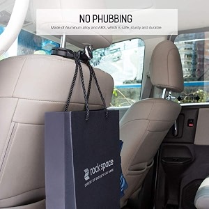 vh-4017 universal stand magnetic car rear back seat phone holder with magnet mount hook for all smartphones and tablets