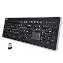 Adesso Wireless SlimTouch Desktop Touchpad Keyboard