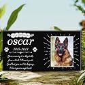 ADFSTONE Cat Memorial Stones, Pet Headstone for Loss Gifts, Animal Grave Markers - Sympathetic Dog Gift, Granite Pet Burial Markers, Personalized Pet Gravestone, Garden Stones for Bereavement