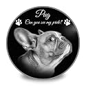 ADFSTONE Cat Memorial Stones, Pet Headstone for Loss Gifts, Animal Grave Markers - Sympathetic Dog Gift, Granite Pet Burial Markers, Personalized Pet Gravestone, Garden Stones for Bereavement