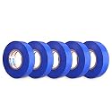 ADHES Professional Blue Electrical Tape, 3/4 inch x 66 feet, 5 Pack