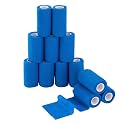 FITOP PHYTOP Self Adhesive Bandage Wrap, Cohesive Vet Wrap 12 Pack 4 Inch