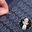 Adhesive Stick dots Two-Sided Sided Mounting Putty Stick Tack for Wall Hanging Crafts Balloons Festival Party Decorations,Clean Removable(0.31"*0.53"-400)