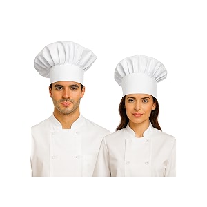 trendyuniform chef hat for hotel caf restaurant different color made adjustable of cotton blended fabric